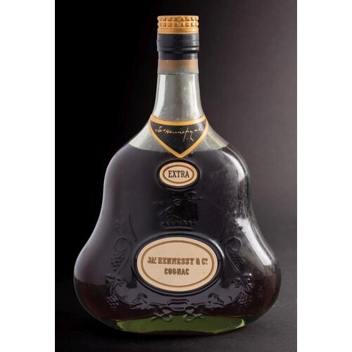 Jas. Hennessy & Co, Cognac, Extra, 70% proof in original box in