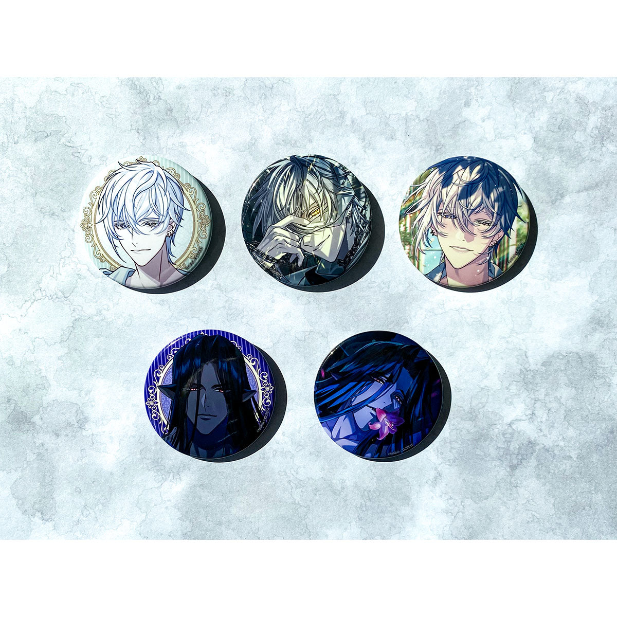 夢職人と忘れじの黒い妖精 ゆめくろ シハル 缶バッジ 40点 夢