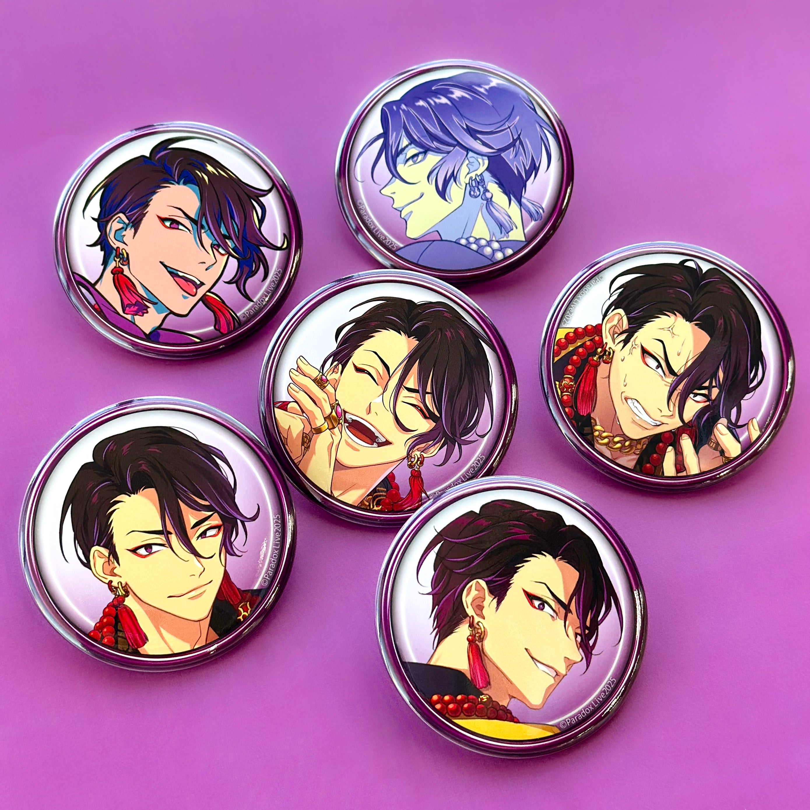 翠石依織 カシラ PradoxLive パラライ 缶バッジ グッズ-バッチ