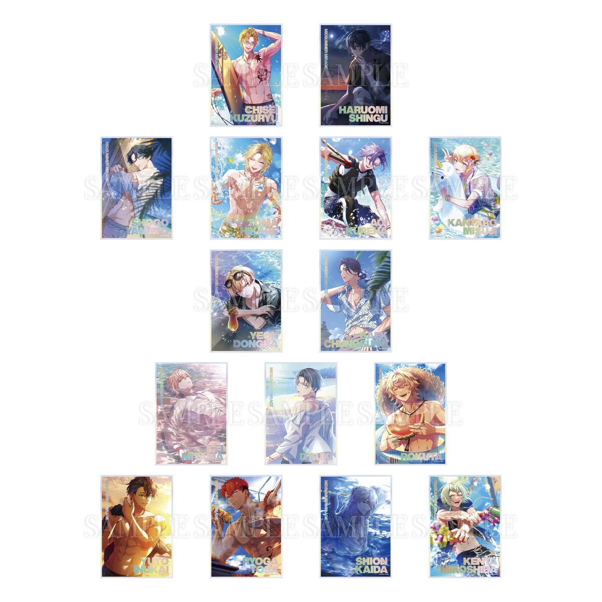 Paradox Live 真夏の幻影 アクリル色紙 Ver.2 – GCRESTORE ジークレストア