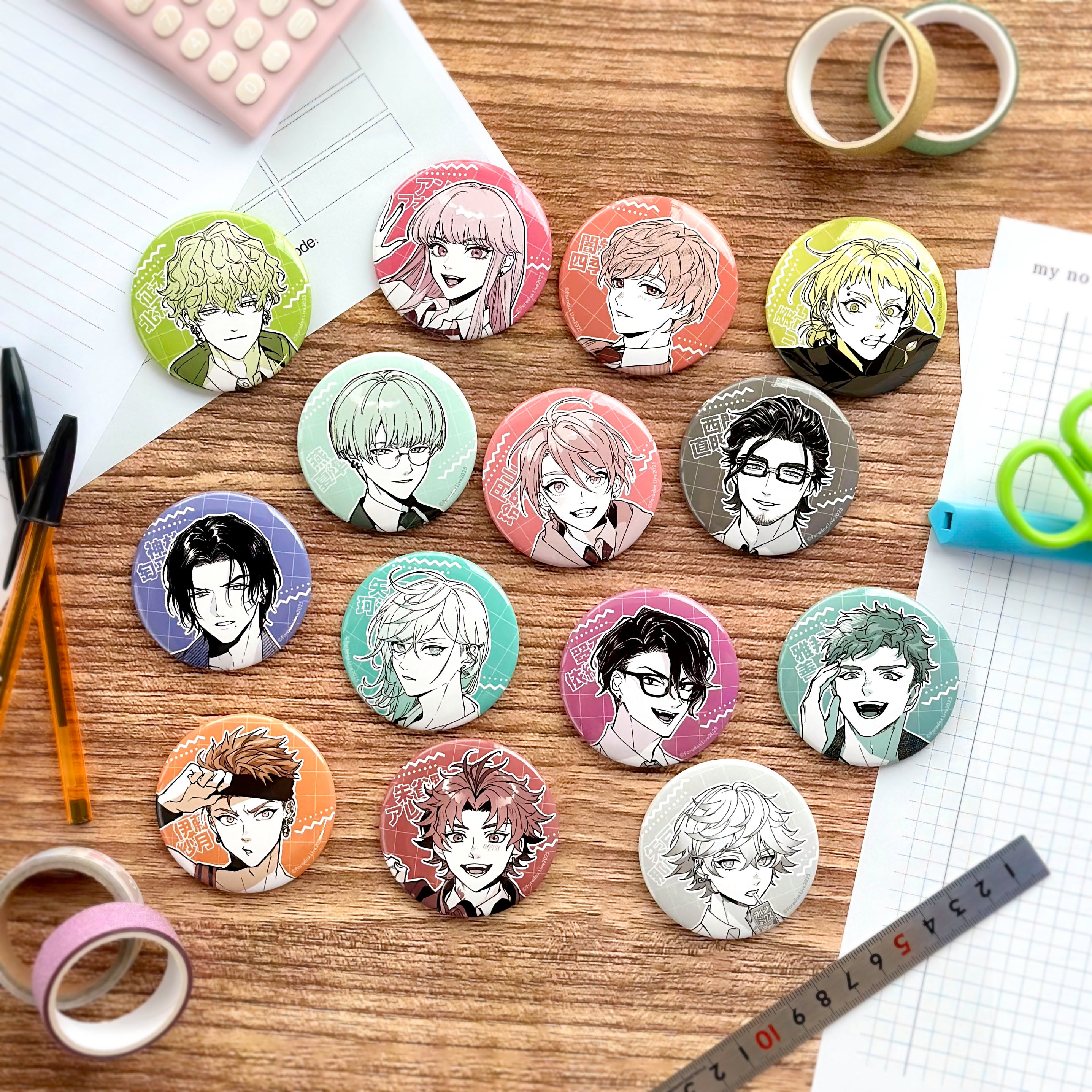 ハルウララ 缶バッジ CANバッジ 24個 ハルウララ 缶バッジ CANバッジ