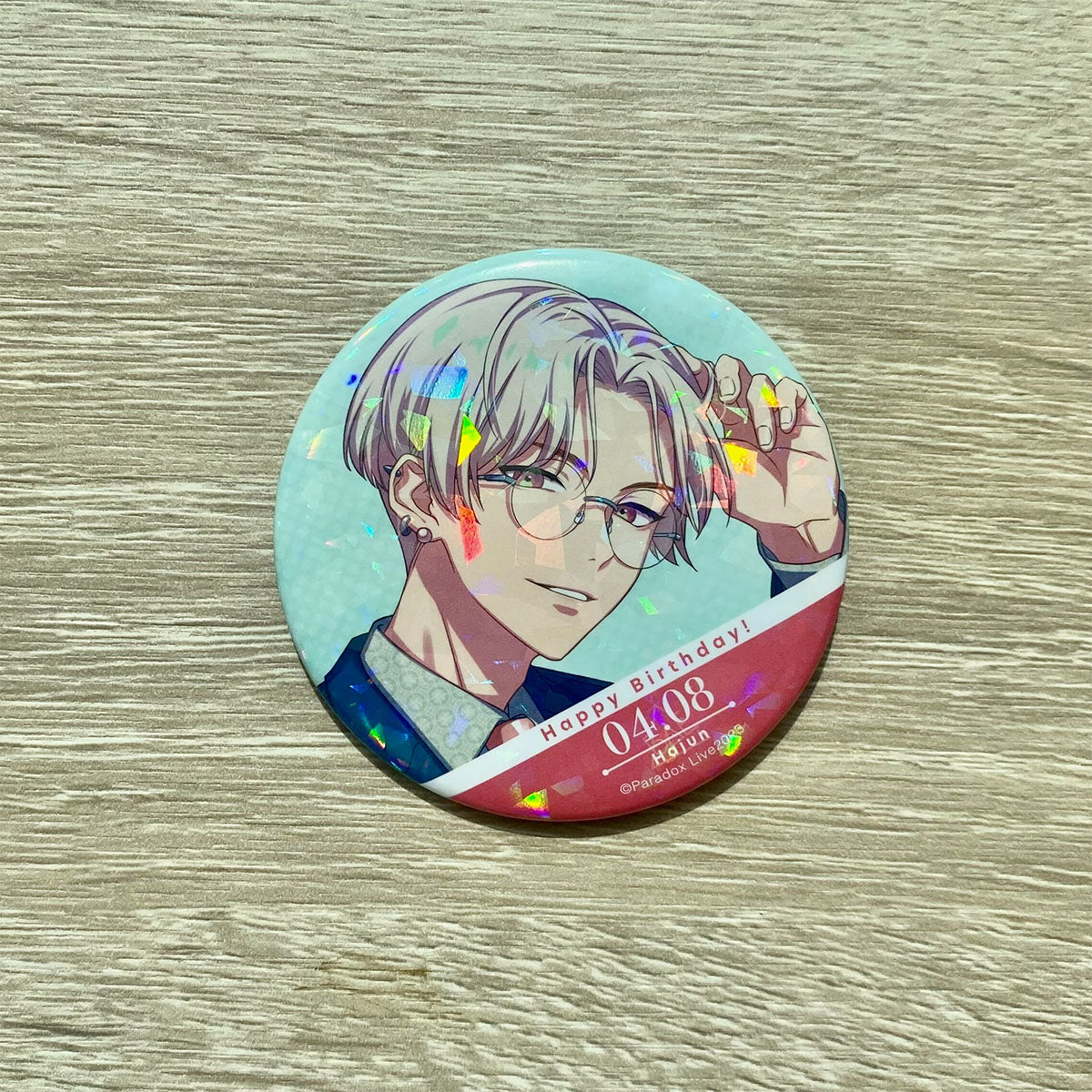 パラライ 燕夏準 4周年 BIG缶バッジ パラライ 夏準 4周年 BIG缶バッジ