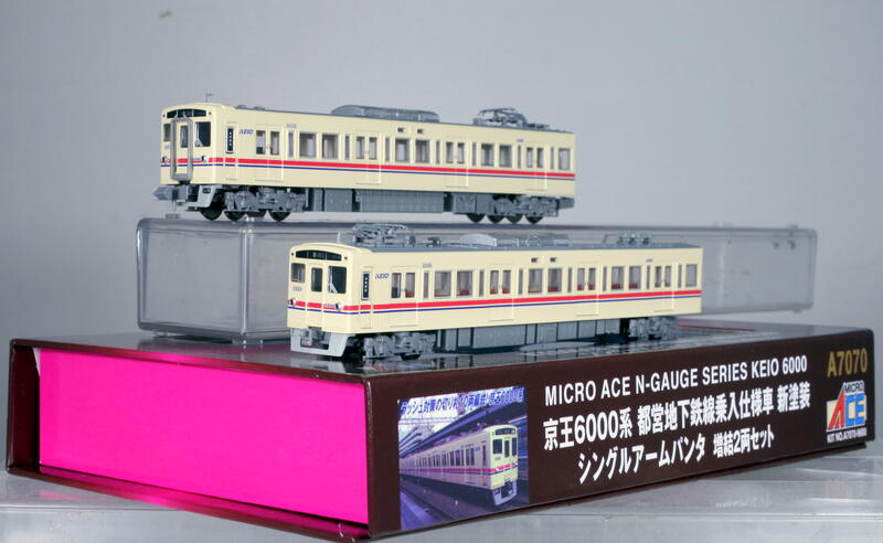 マイクロエース 京王6000系 地下線乗入仕様 新塗装 シングルパンタ
