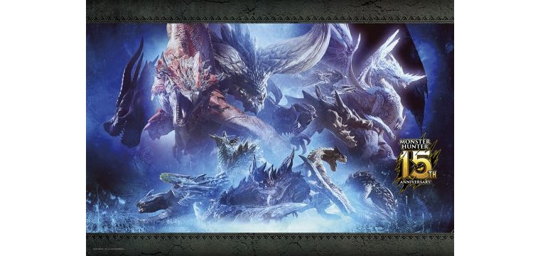 モンスターハンター」シリーズの15周年を記念した1000ピース