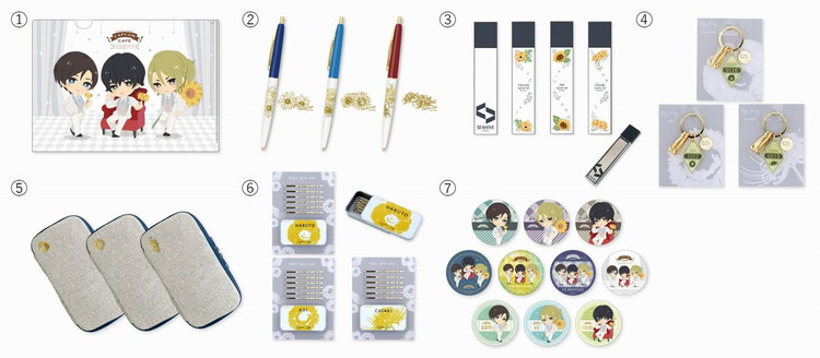 囚われのパルマ 集合 缶バッジ その1 カプコンカフェ 店員 カプコン