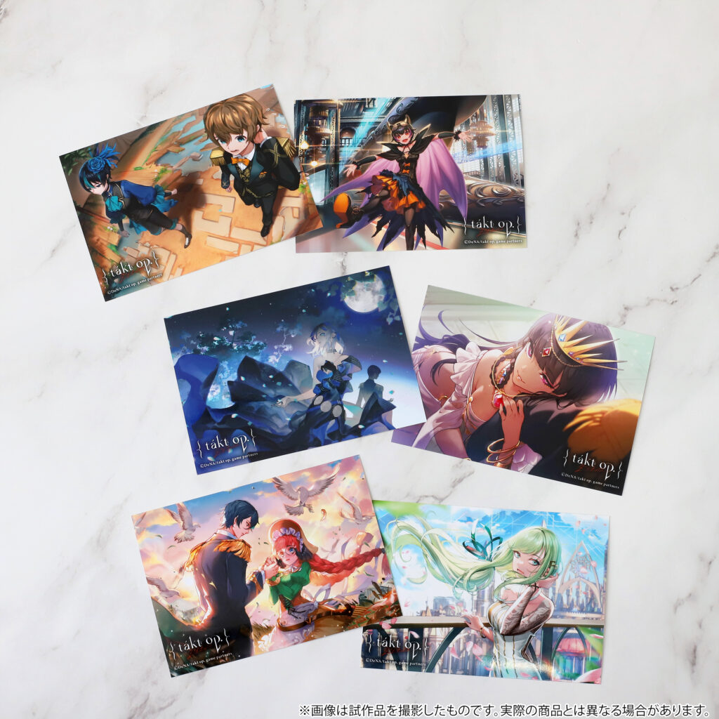ブロマイドセット（2種） | Products(プロダクト) | ゲーム『takt op