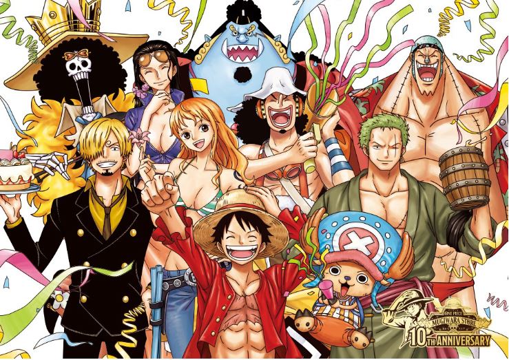 ONE PIECE 麦わらストア」10周年記念グッズが本日発売。メタリック