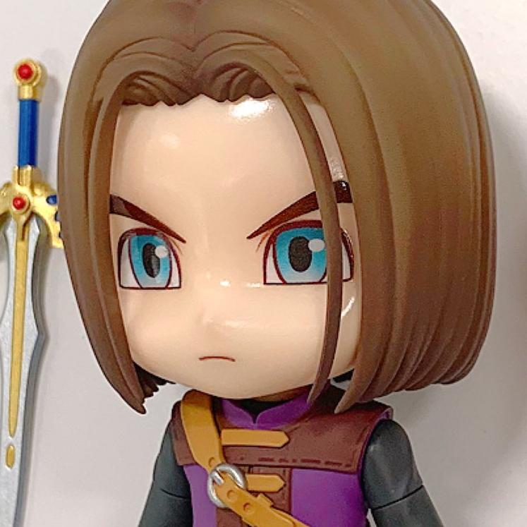 ドラクエXI」の主人公がねんどろいどに！青海P、Twitterにて彩色原型を