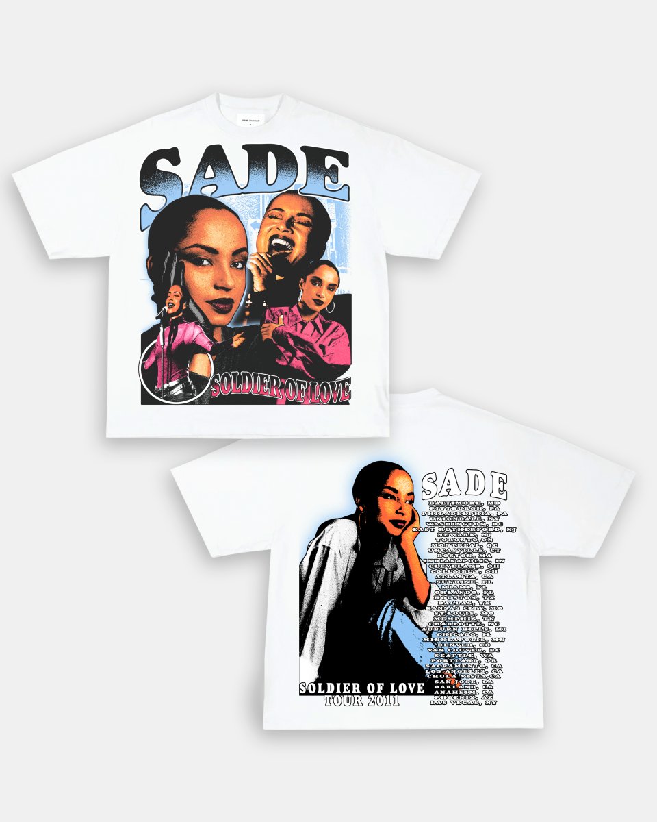 極美品】SADE SOLDIER OF LOVE TOUR 2011Tシャツ Sade Soldier Of Love
