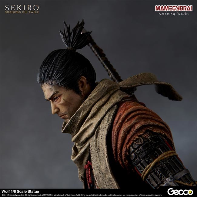 Gecco ゲッコウ SEKIRO 隻狼 予約特典付き 豆魚雷 狼 1/6スケール