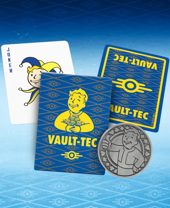 Fallout Vault-Tec トランプ＆ディーラーコインセット - Game Station