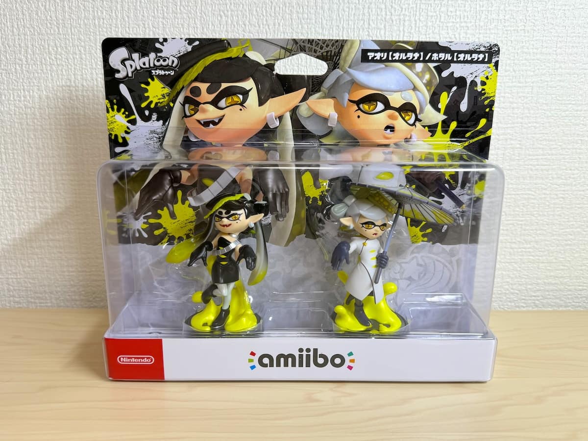 amiibo シオカラーズセット【アオリ/ホタル】 (スプラトゥーンシリーズ