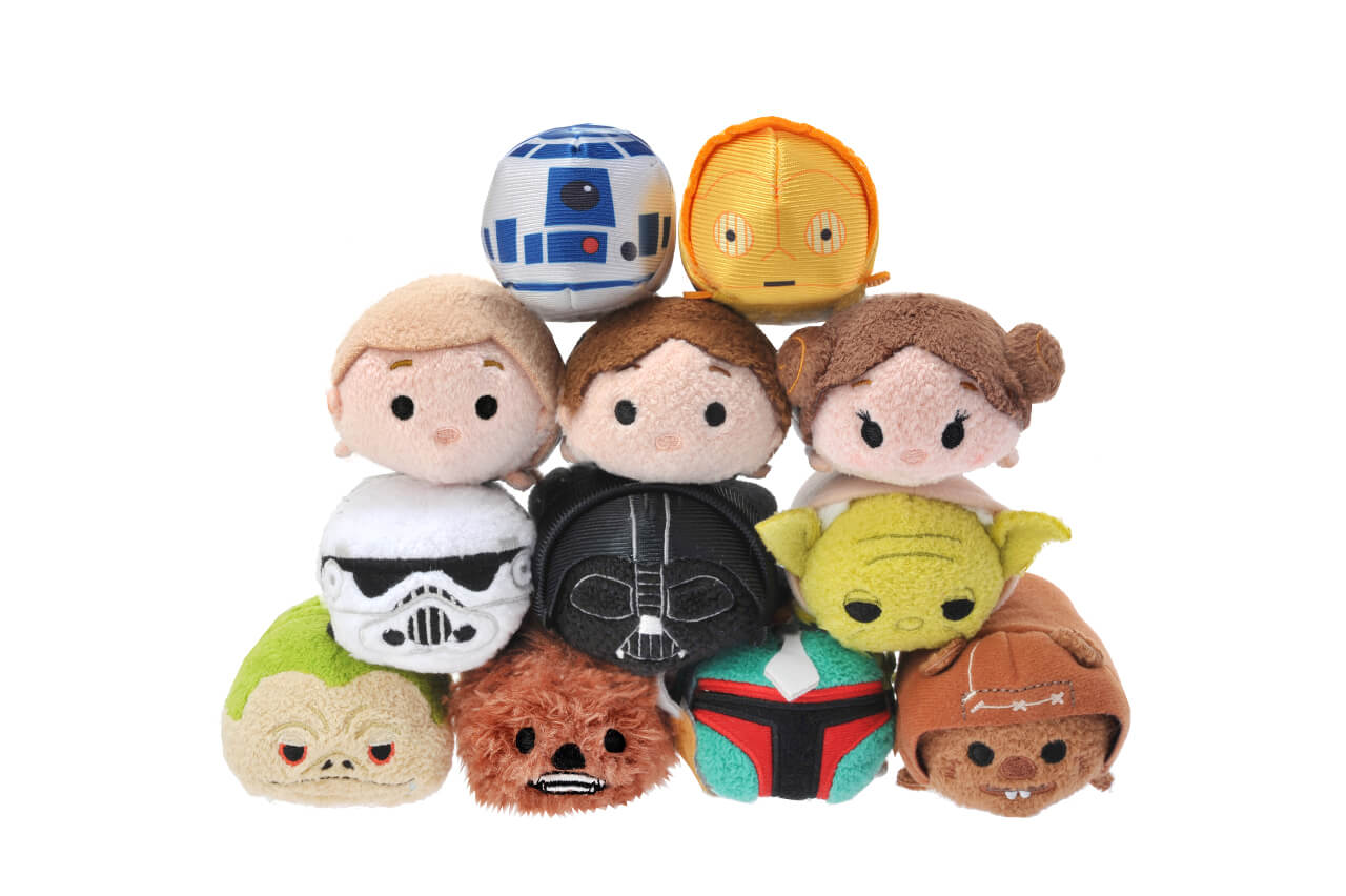 人気のぬいぐるみ「TSUM TSUM」に『スター・ウォーズ』のキャラクター