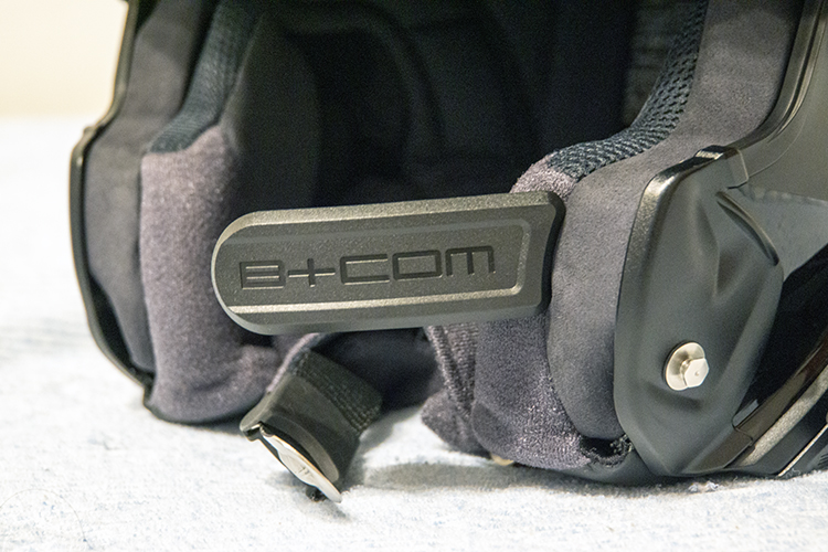 B+COM ワイヤーマイクホルダー レビュー】システムヘルメットの良さを
