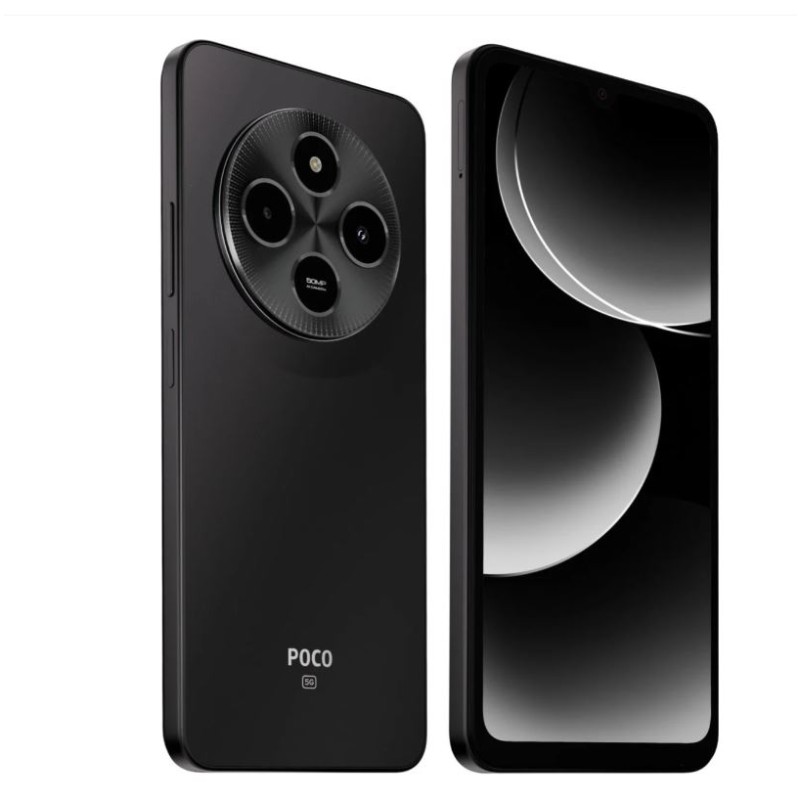 POCO M7 5G, Satin Black (6GB, 128GB) %%gad%% Gadgetflix