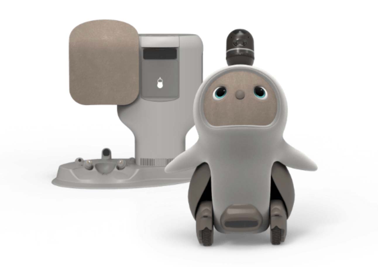 LOVOTラボット2.0本体 ネスト ラボット本体【うす】（LOVOT2.0）と