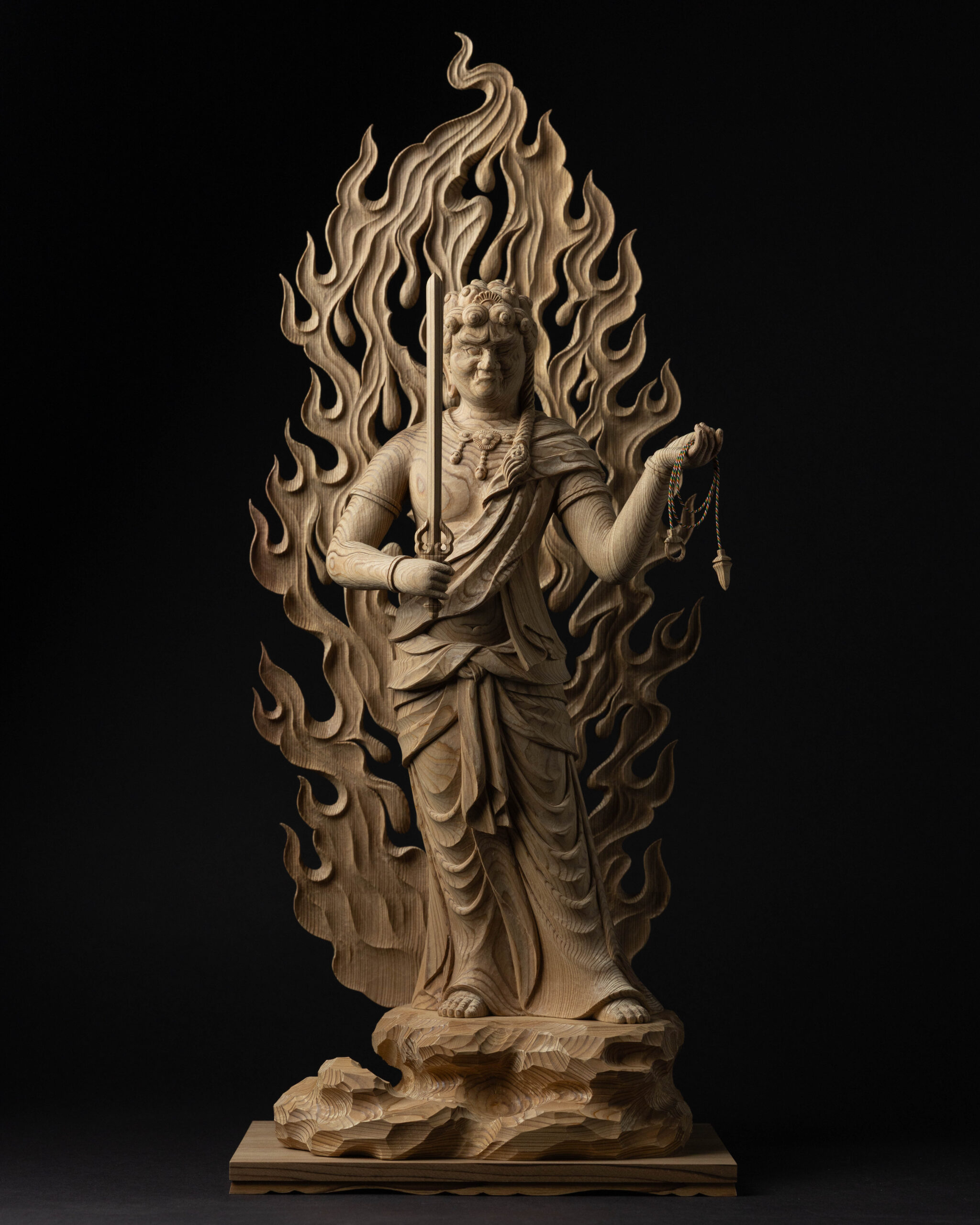 二代目不動明王立像 制作実績 | 京都の仏師【我休】GAKYU by 宮本工藝