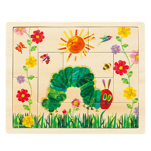 木製パズル はらぺこあおむし|学研の保育用品