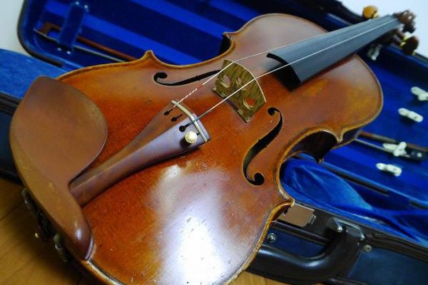 Antonius Stradivarius Faciebat Cremona 1713 4/4 バイオリン - 楽器