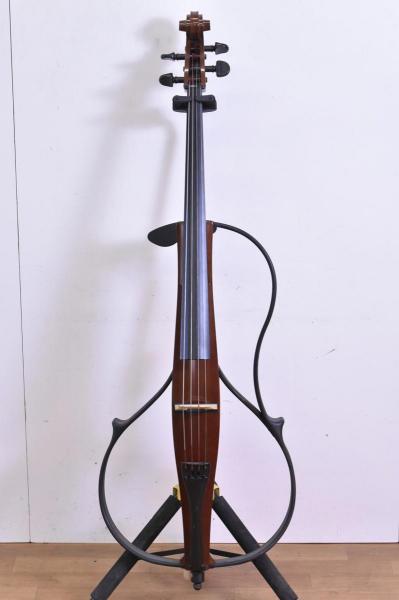 YAMAHA SVC-100 弓・胸当て 有 サイレントチェロ YAMAHA SVC-100 弓