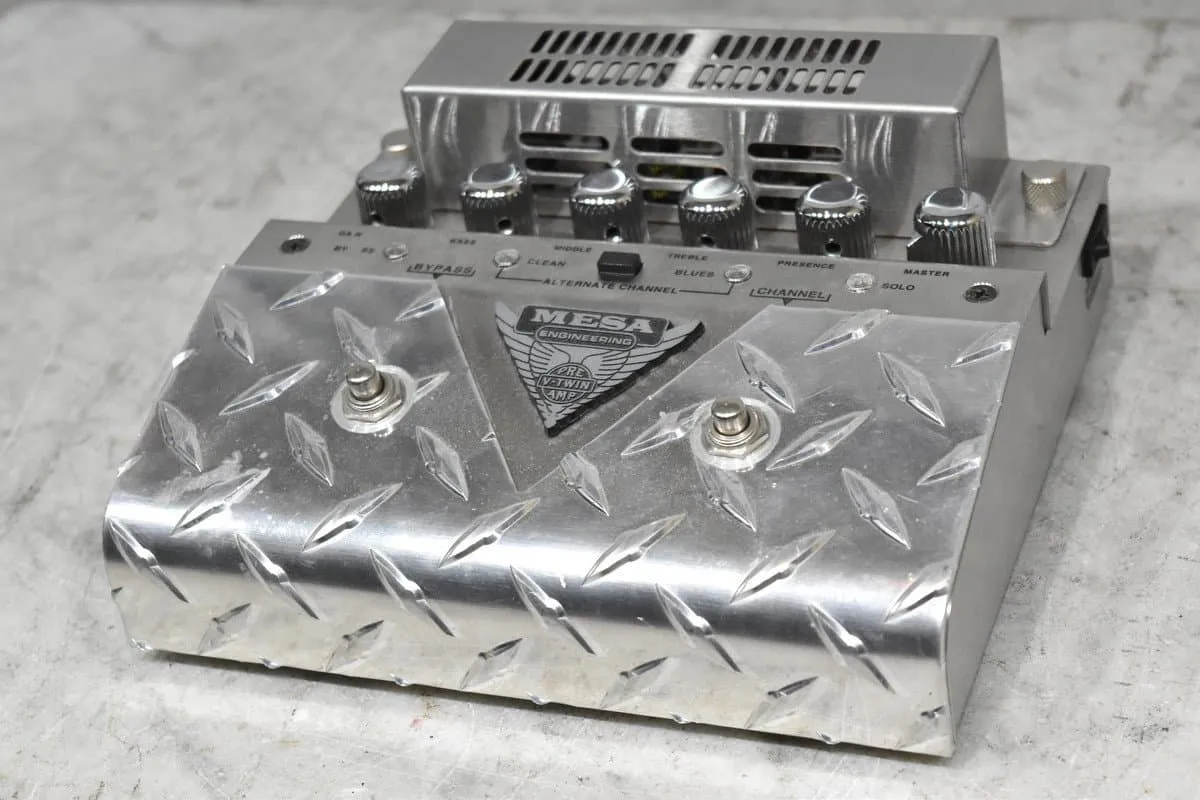 ☆ジャンク☆Mesa boogie V-Twin プリアンプ・エフェクター前期型 Mesa
