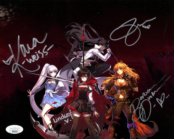 RWBY 直筆サイン入りポスター JSA認定書付き ① RWBY 直筆サイン入り