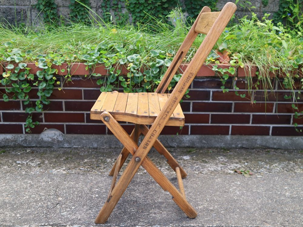 秀逸 30S USA製 アンティーク ビンテージ ウッド フォールディング