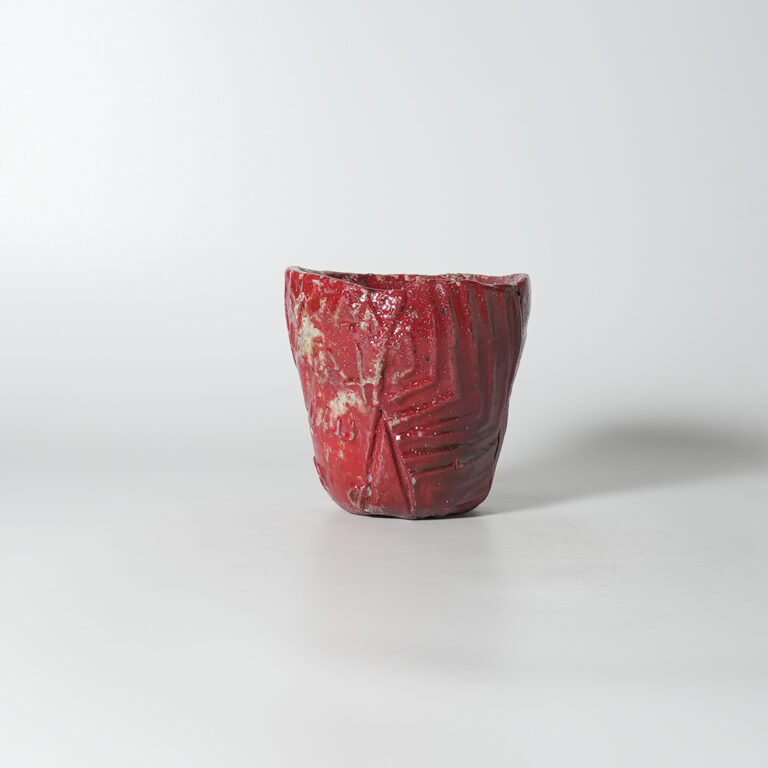 赤丹波寄土造湯呑 丹波 大西雅文 | ギャラリー千陶