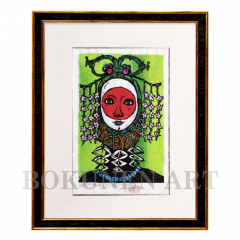 BOKUNEN ART GALLERY公式オンラインストア / 海のふたがあいたまま 木版画