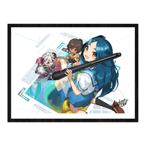 7日間で上達! さいとうなおき式お絵描きドリル』表紙イラスト 7日間で