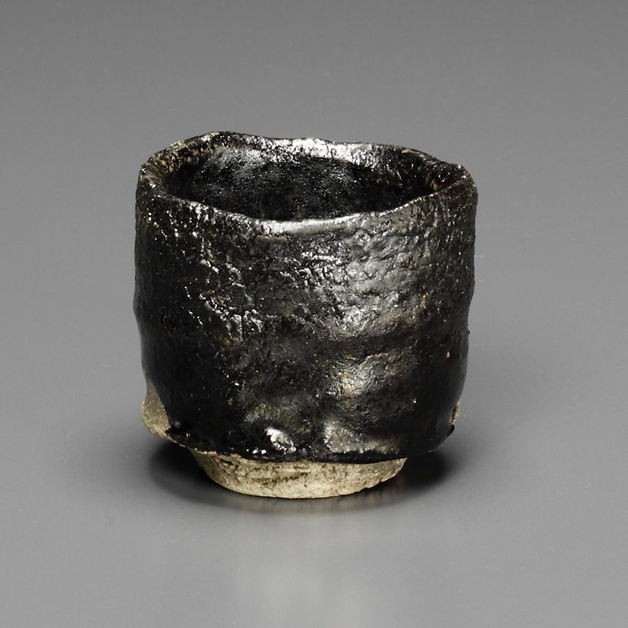 堀 一郎 瀬戸黒ぐい呑 (HIA0014 ) | ギャラリーラボ