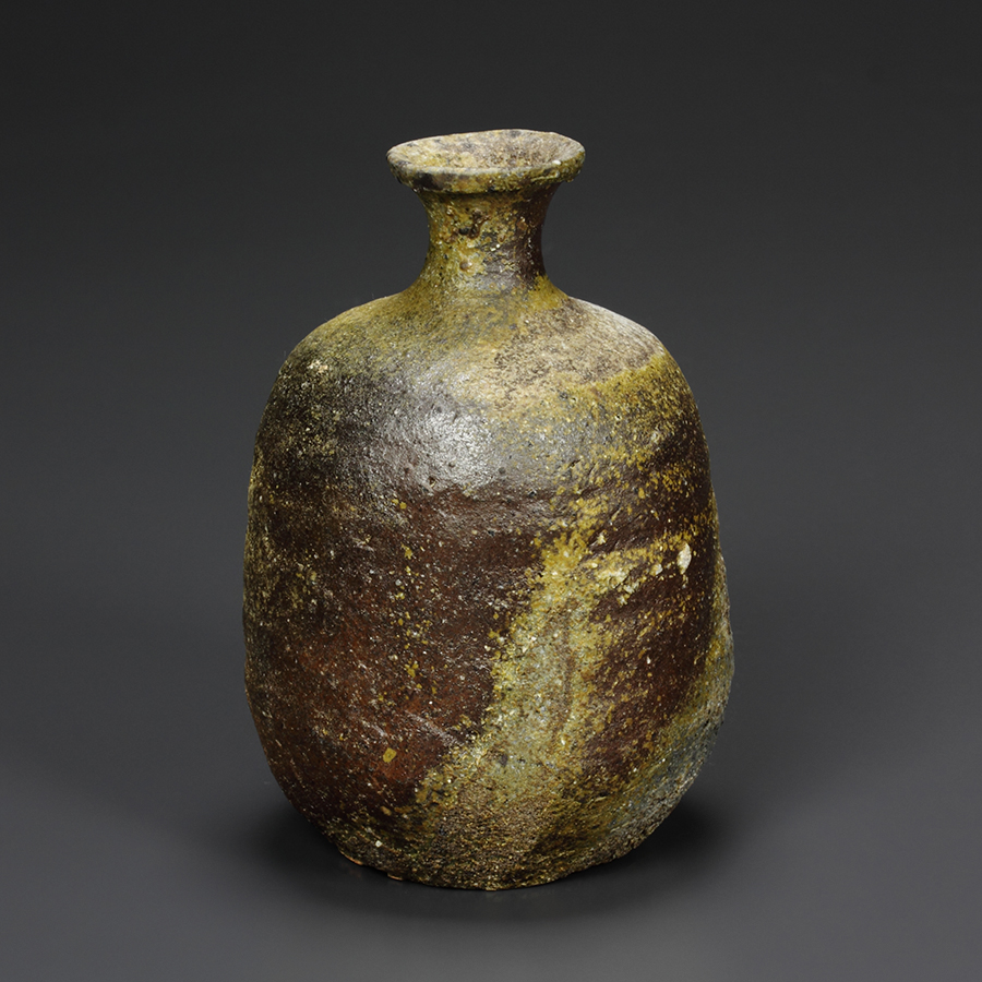 森本良信 伊部徳利 備前焼 とっくり 森本良信 伊部徳利 備前焼