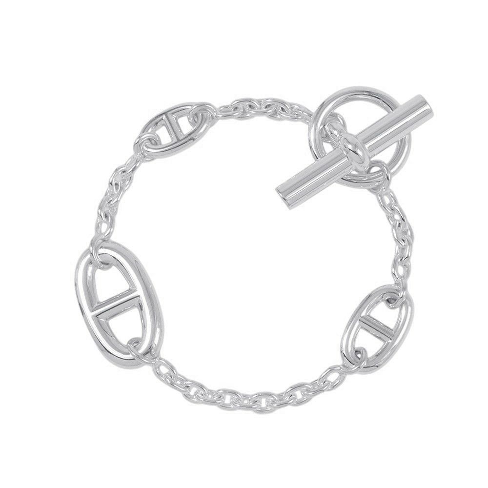 HERMES エルメス ピアス シェーヌダンクル ファランドール TPM ローズ