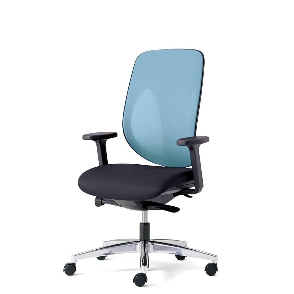 giroflex 353 オフィスチェア 肘付 アルミ脚 (ジロフレックス スイス