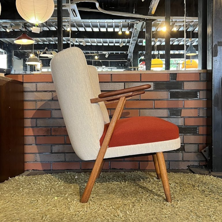 デンマーク製 ヴィンテージ チェア 1シートソファ 北欧家具 椅子 高級