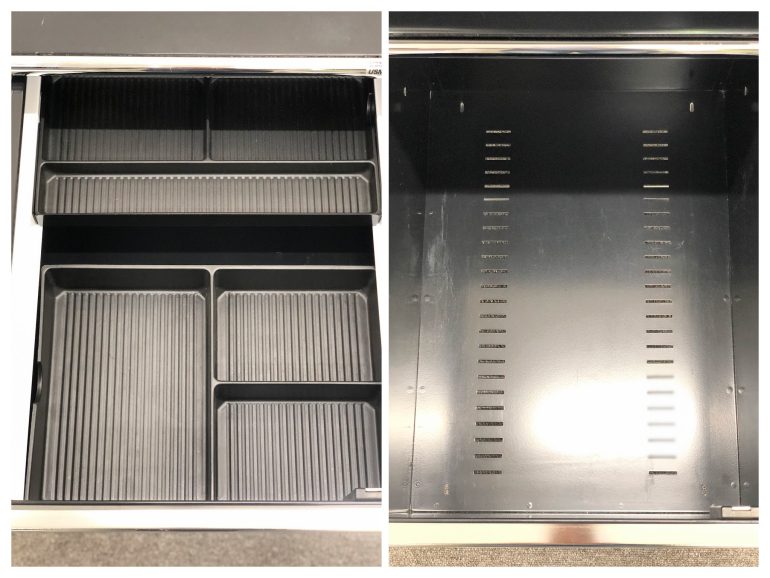 USM ハラー システム 2段 ロールボーイ デスク ワゴン ▽USM Haller