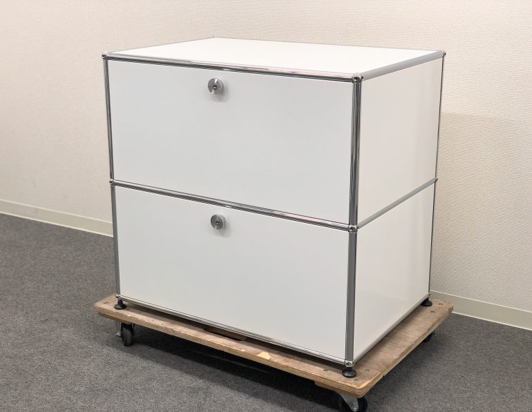 正規品，新作 美品☆ USM Haller/ハラー 1列2段 サイドボード キャビネット