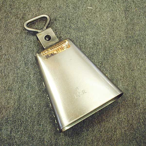 J.C.R. PERCUSSION カウベル ハーフムーン マンボベル J.C.R.