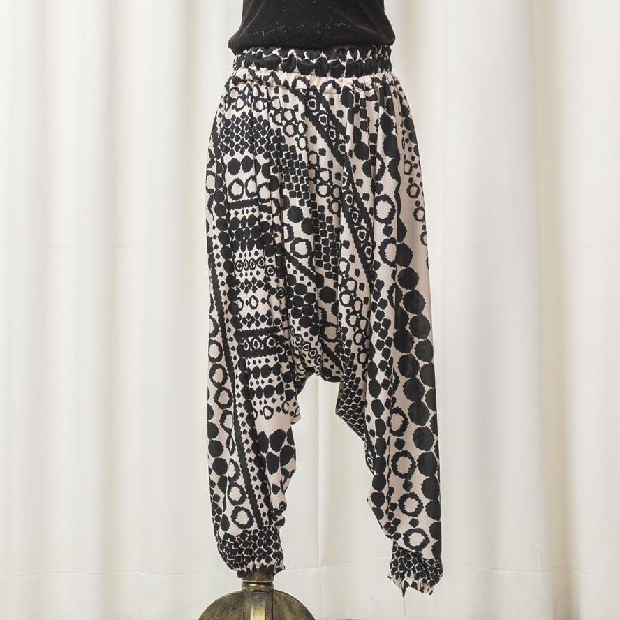 ppfm y2kサルエル パンツ ベージュ ppfm y2kサルエル パンツ ベージュ