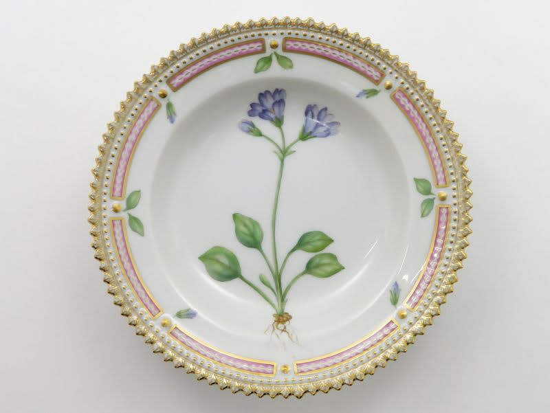 ロイヤルコペンハーゲン至宝φ25フローラダニカ 岩薔薇ヘリアンテム