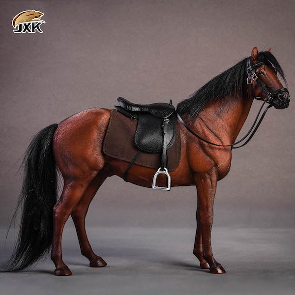 Qoo10] JXK 1/12 サイズ ホース 馬 競