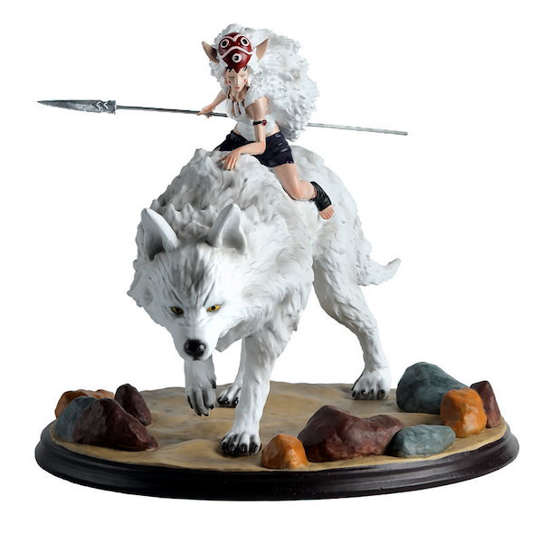 希少品] もののけ姫 サン 犬神 フィギュア 新品】ジブリ 宮崎駿