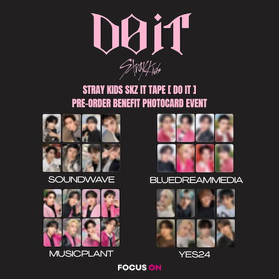 straykids DO IT apple music 特典 トレカ コンプ straykids stray