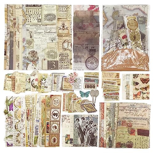 Qoo10] コラージュ 素材 シール 詰め合わせ 人