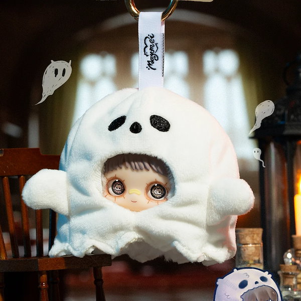 メイメイ赤い悪魔と白いクマのぬいぐるみ 新しいシリーズMaymei Crazy