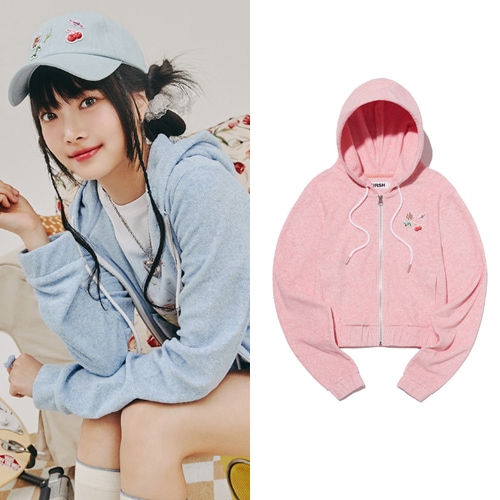 ルセラフィム CROP HOODIE ポップアップ ルセラフィム CROP HOODIE