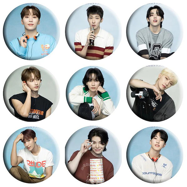 seventeen 消費期限 カプセルトイ イルコン 缶バッジ トレカ ウォヌ