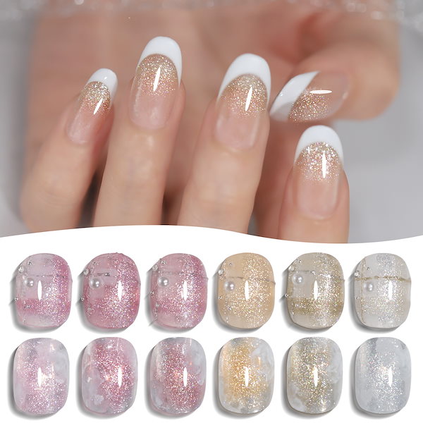 Qoo10] Coikaze ジェルネイル ラメ 優しい珠光 細かいラ