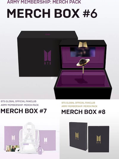 BTS MERCH BOX＃6オルゴール マーチボックス Amazon | BTS Merch Box