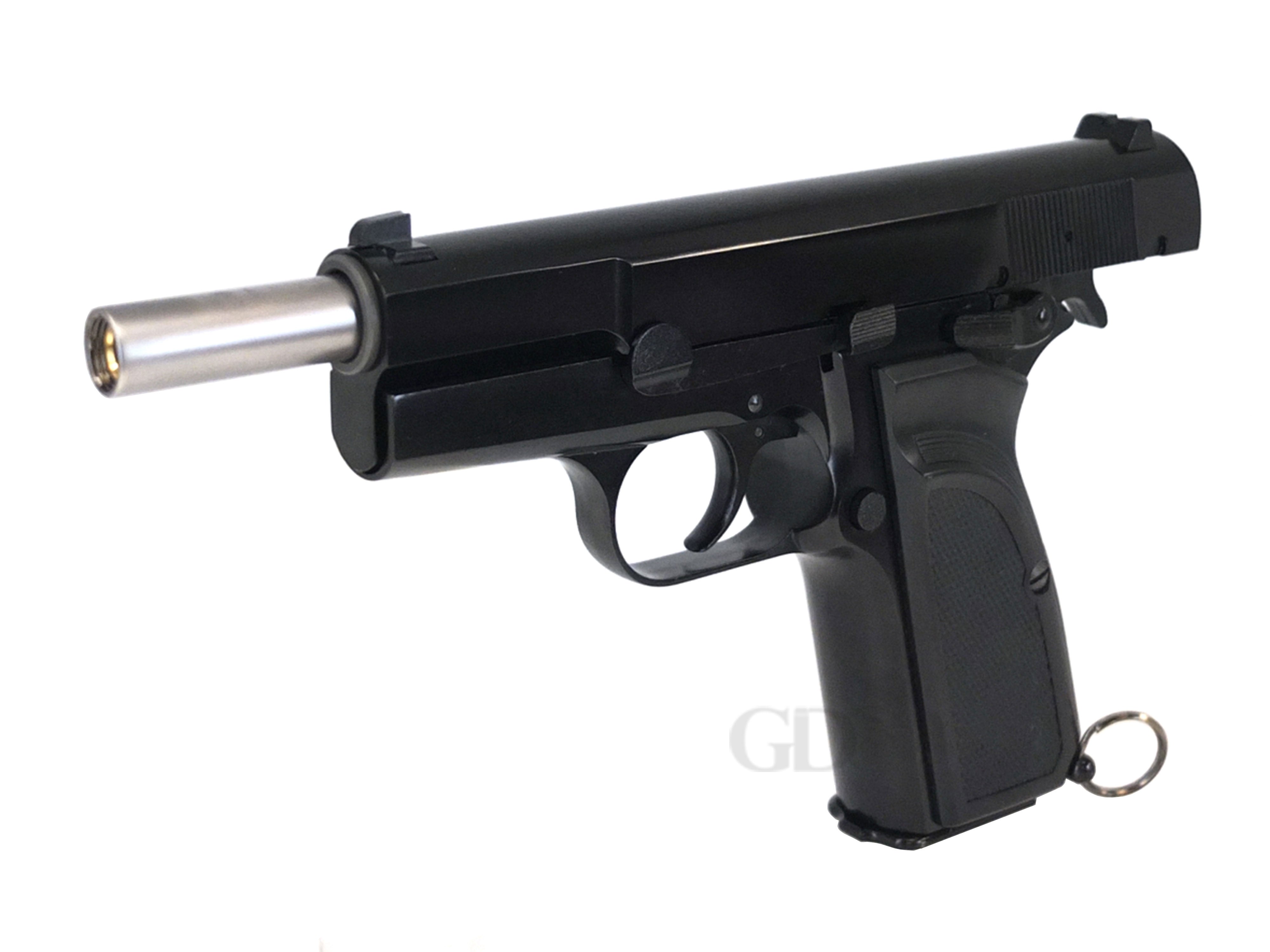 ZEKE アルミ削り出しブローニングHP メタル アルマイト ZEKE アルミ